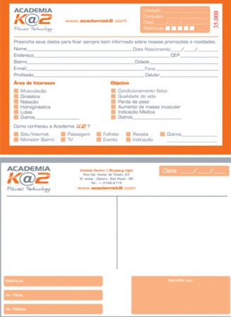 Ficha Atendimento K2